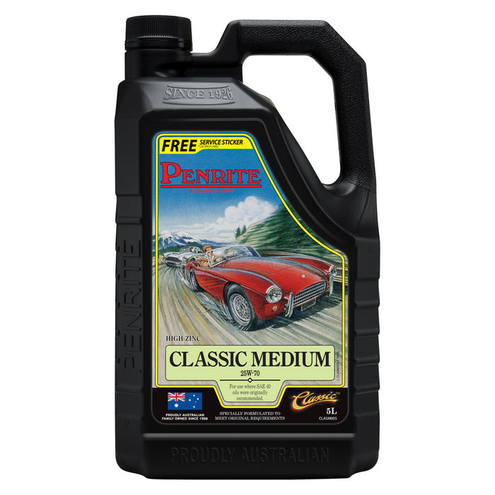 Penrite Classic Medium 25W-70 (Mineral)