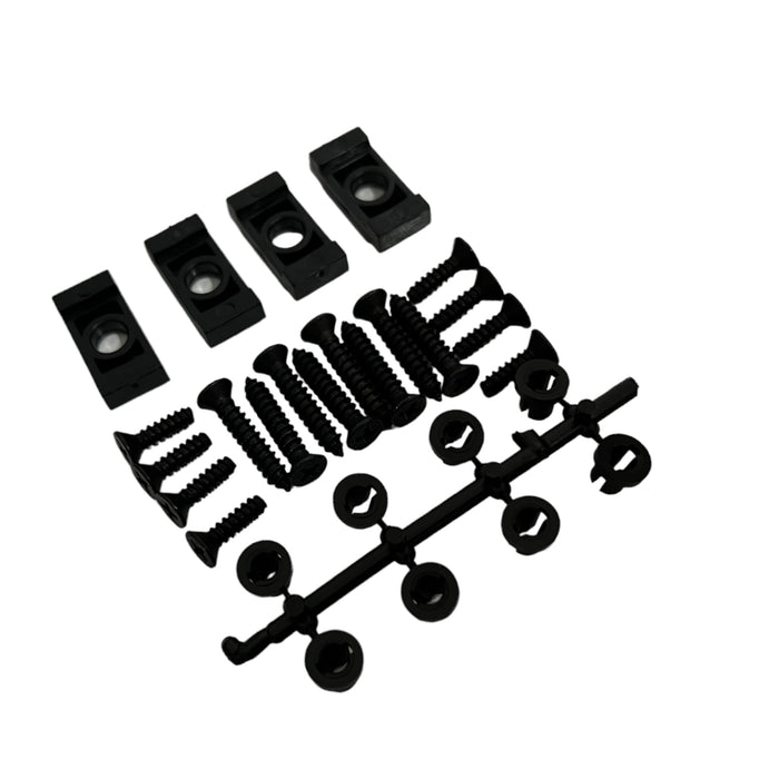 Kingpin Number Plate Cover & Backing Plate Screw Kit