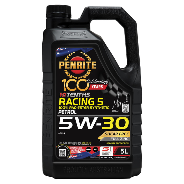 Penrite 10 Tenths Racing 5 (100% PAO ESTER)