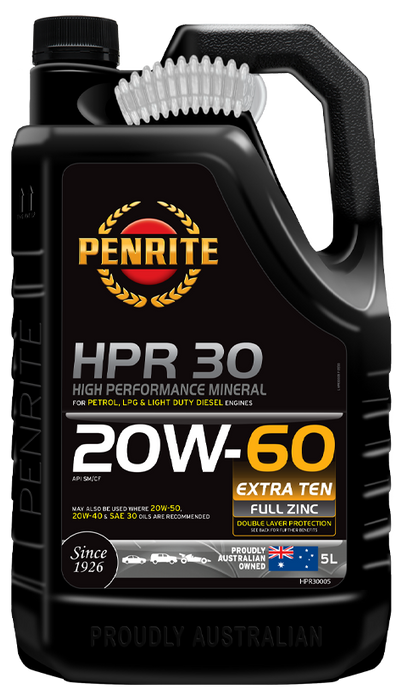 Penrite HPR 30 20W-60 (MINERAL)