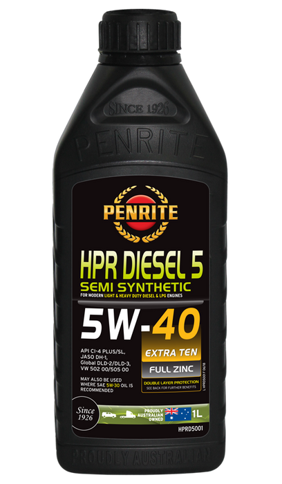HPR DIESEL 5 5W-40 (Semi Syn.)