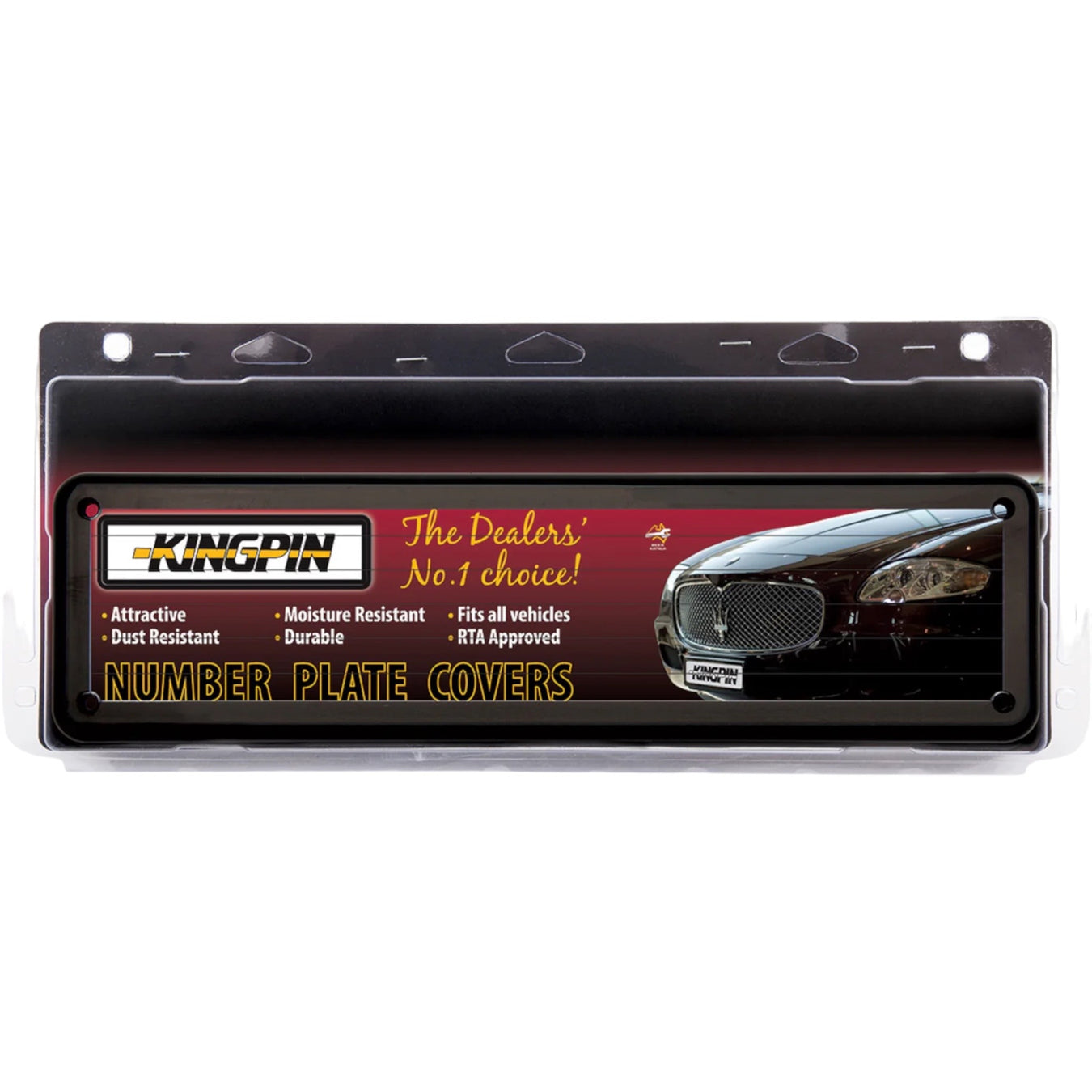 Slimline Number Plate Covers & Backing Plates