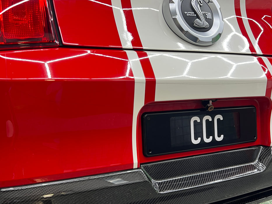 Kingpin Slimline 3/4 Digit Number Plate Covers (KP46)